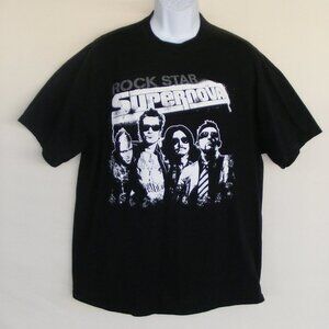 ROCK STAR SUPERNOVA Concert Tshirt, XL, Black 2006
